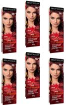 Beauty Color Tintura 76.44 RUIVO ABSOLUTO TESTE 45gr (06 Unidades) Cores VERMELHO/RUIVO Especiais