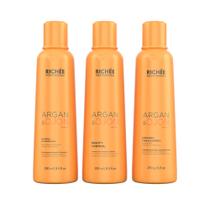 Beauty Control Selagem Capilar Argan e Ojon 3x250ml Richée