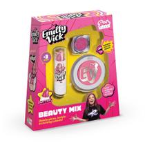 Beauty Mix Emilly Vick Maquiagem Infantil Glitter Brincar - BRINK MODEL