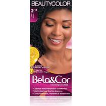 Beautycolor COLORAÇÃO BELA COR KIT 2.11 PRETO AZULADO