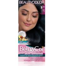 Beautycolor COLORAÇÃO KIT SEM AMONIA 2.11 PRETO AZULADO