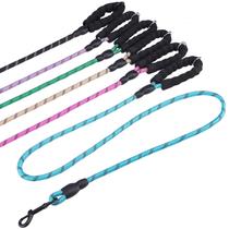 BEAUTYZOO Heavy Duty Rope Dog Leash 6 Pack, 6FT Nylon Pet