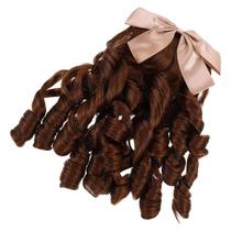 Beavorty Hair Comb Curly Ponytail Perucas femininas Perucas humanas Cabelo encaracolado feminino peruca vitoriana rabo de cavalo peruca encaracolada perucas para mulheres perucas de rabo de cavalo argolinha Miss replace Poliéster