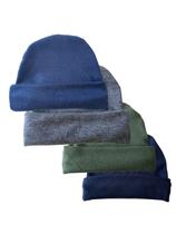 Bebê 4peças Chapéu Touca Lisas Coloridas