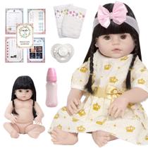 Bebê Boneca Reborn Menina Recem Nascida Linda Pode Dar Banho Bebê Boneca Reborn Menina Recem Nascida Linda Pode Dar Banho