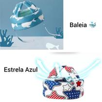 Bebê Chapéu Anti-colisão Protetor Ajustável Cabeça RESPIRÀVEL - SMALL BABY Bebê Chapéu Anti-colisão Protetor Ajustável Cabeça RESPIRÀVEL - SMALL BABY