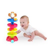 Bebê Childern Torre Puzzle Rolling Ball Bell