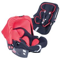 Bebê Conforto Cadeira Infantil Assento de Elevação Carro - PRETO/VERMELHO