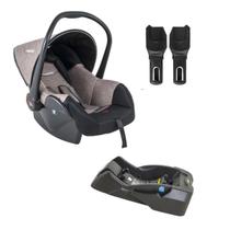 Bebê Conforto Casulo Click + Base Para Carrinho Compass III Melange Cappuccino Kiddo