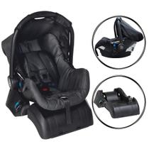 Bebê Conforto com Base Cadeirinha Infantil Preto Galzerano