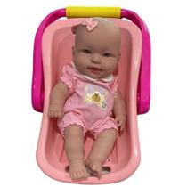 Bebê Conforto com Boneca La New Born Cotiplás
