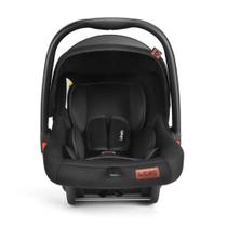 Bebê Conforto Litet Preto Liso Capota removível e retrátil 0-13Kgs - BB461