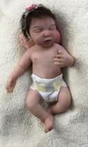 Bebê de silicone sólido - realista - 40 cm - sem emendas - maravilhosa!!! - Bebê Realista