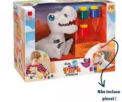 Bebê Dinossauro De Brinquedo Infantil Para Colorir +3 Tintas