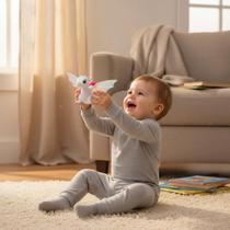Bebê Dragão Flying Baby Branco com Asas - Boneco de Pelúcia Infantil 30cm Bebê Dragão Flying Baby Branco com Asas - Boneco de Pelúcia Infantil 30cm