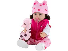 Bebê Girafinha Reborn DY0001-GF Lullie Dolls 48cm
