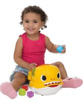 Bebê Jack Tubarão Baby Shark Montar Didatico