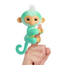 Bebê macaco Fingerlings interativo Ava Teal 2023