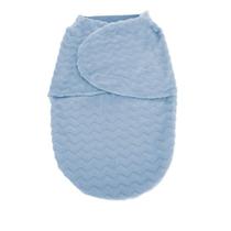 Bebê Manta Saco de Dormir Baby Azul Claro Soft Buba