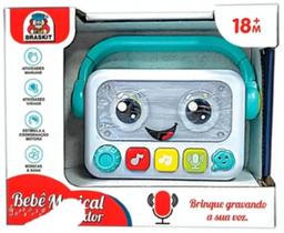 Bebe musical gravador 6009 - braskit Bebe musical gravador 6009 - braskit