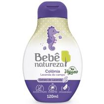 Bebê Natureza Colônia Lavanda Suave Infantil Hipoalergênica Sem Álcool Não Irrita a Pele 120ml