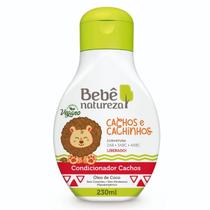 Bebê Natureza Condicionador Cachos Cachinhos Óleo De Coco Hipoalergênico Sem Lágrimas Infantil 230ml Bebê Natureza Condicionador Cachos Cachinhos Óleo De Coco Hipoalergênico Sem Lágrimas Infantil 230ml