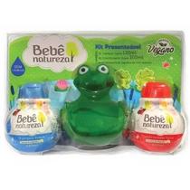 Bebê Natureza Kit Shampoo e Condicionador Suave Hipoalergênico Sem Lágrimas Saboneteira De Sapinho
