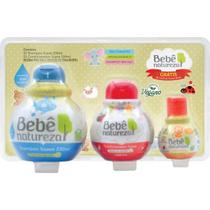 Bebê Natureza Kit Shampoo Suave Sem Lágrimas Condicionador Colônia Suave 30ml Hipoalergênico
