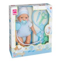 Bebê Real Tipo Reborn Primeiros Cuidados Com Acessórios Roma - Roma Brinquedos