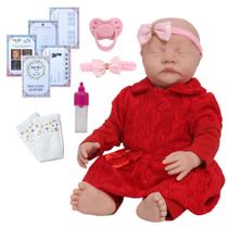 Bebe Reborn 100% Silicone Menina Lívia Enxoval 11 Itens Bebe Reborn 100% Silicone Menina Lívia Enxoval 11 Itens