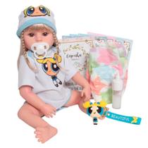 Bebê Reborn 100% Silicone Pode Banho Meninas Super Poderosas Bebê Reborn 100% Silicone Pode Banho Meninas Super Poderosas