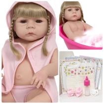 Bebe Reborn Abigail Princesa Fofinha 13 Itens Pode Dar Banho Bebe Reborn Abigail Princesa Fofinha 13 Itens Pode Dar Banho