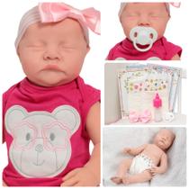 Bebê Reborn Articulado Realista Com Lindos Acessórios Fofa