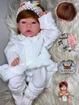 Bebê Reborn Barata100 Silicone, Cabelo Castanho(pode Dar Banho)24Itens, exatamente igual a foto BR Bebê Reborn Barata100 Silicone, Cabelo Castanho(pode Dar Banho)24Itens, exatamente igual a foto BR