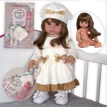 Bebê Reborn Boneca 100% Solicone Pode Banho + Acessorios Bebê Reborn Boneca 100% Solicone Pode Banho + Acessorios