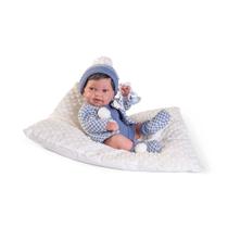 Bebê Reborn BONECA ANTONIO JUAN Menino Com Cama Corpo 100% Vinil F1768 Bebê Reborn BONECA ANTONIO JUAN Menino Com Cama Corpo 100% Vinil F1768