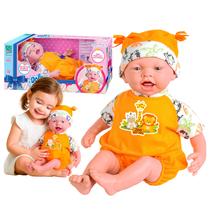 Bebê Reborn Boneca Dolls Collection Em Vinil Bebêzão Dolls Collection 458 - Super Toys
