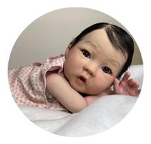 Bebe Reborn Boneca Menina Princesa Realista Toma Banho