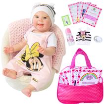 Bebê Reborn Boneca Realista Corpo Em Silicone Com Bolsa Maternidade Bebê Reborn Boneca Realista Corpo Em Silicone Com Bolsa Maternidade