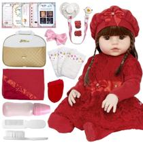 Bebe Reborn Boneca Realista Corpo Vinil Siliconado Princesa