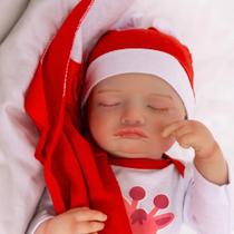 Bebê Reborn Boneca Realista De Olhos Fechados Em Silicone Pode Dar Banho Bebê Reborn Boneca Realista De Olhos Fechados Em Silicone Pode Dar Banho
