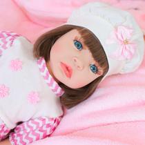 Bebê Reborn Boneca Realista Em Silicone Pode dar Banho