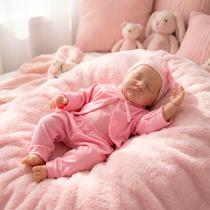 Bebê Reborn Boneca Realista Livia De Olhos Fechados Em Silicone Envio Imediato Bebê Reborn Boneca Realista Livia De Olhos Fechados Em Silicone Envio Imediato