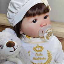 Bebe Reborn Boneca Realista Luna Menina Pode Dar Banho Vinil Silicone Bebe Reborn Boneca Realista Luna Menina Pode Dar Banho Vinil Silicone