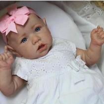 Bebê Reborn Boneca Realista Siliconada Pode Dar Banho - ADORA REBORN