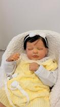 Bebê Reborn Boneca Realista Silicone Banho Menina Dormindo Bebê Reborn Boneca Realista Silicone Banho Menina Dormindo