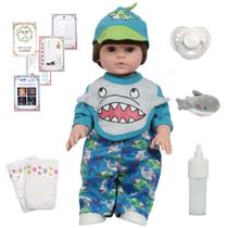Bebê Reborn Boneco Menino Realista Corpo Silicone Bichinhos Bebê Reborn Boneco Menino Realista Corpo Silicone Bichinhos
