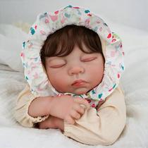 Bebê Reborn Cabelo Enraizado Silicone Pode dar Banho Lançamento