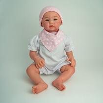 Bebe reborn carequinha silicone banho realista abigail Bebe reborn carequinha silicone banho realista abigail