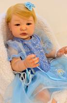 Bebê Reborn Coleção Princesa Cinderela Enxoval Completo Bebê Reborn Coleção Princesa Cinderela Enxoval Completo